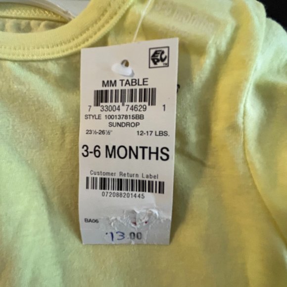 FRIST IMPRESSIONS UNISEX 2-PC SET 3-6 MONTHS - Picture 11 of 11